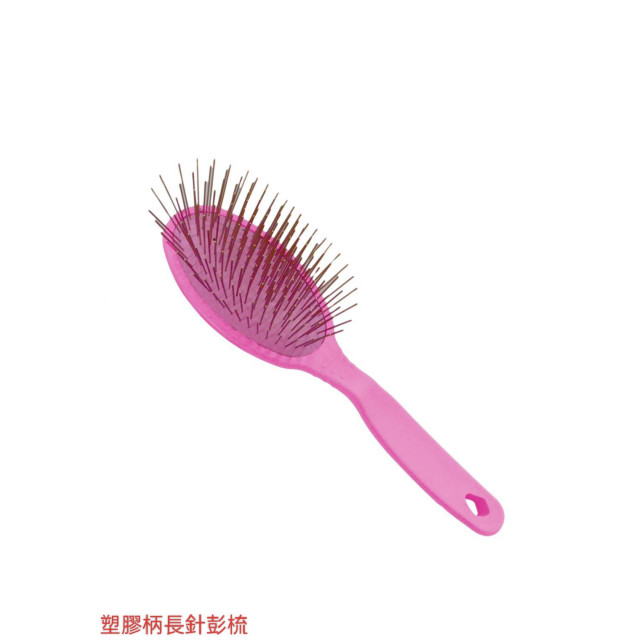 塑膠柄氣墊長針彭梳